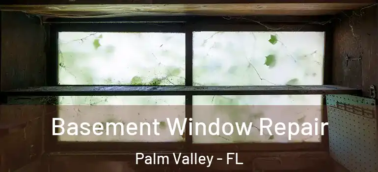  Basement Window Repair Palm Valley - FL
