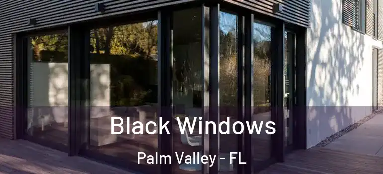 Black Windows Palm Valley - FL