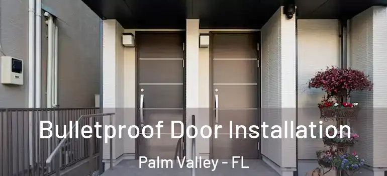  Bulletproof Door Installation Palm Valley - FL