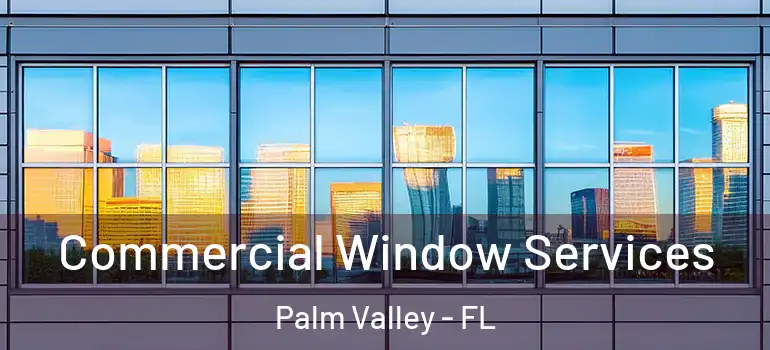  Commercial Window Services Palm Valley - FL