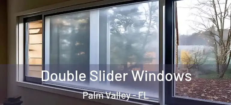  Double Slider Windows Palm Valley - FL