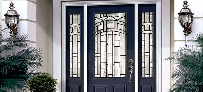 Stained Glass Door Panels in Palm Valley, FL