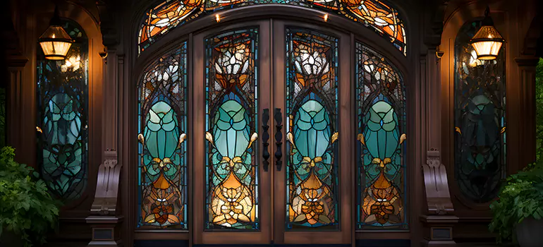 Wrought Iron Storm Door in Palm Valley, FL