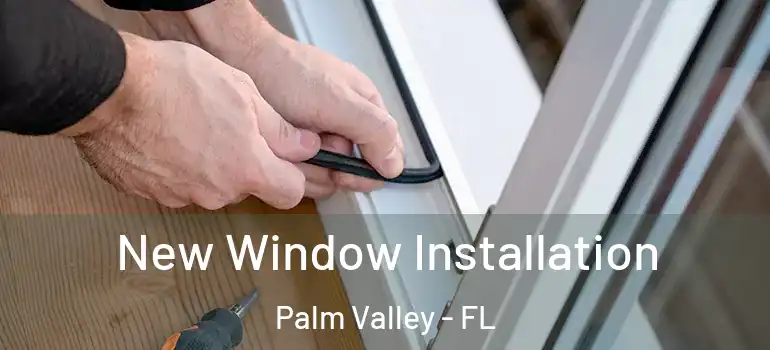  New Window Installation Palm Valley - FL