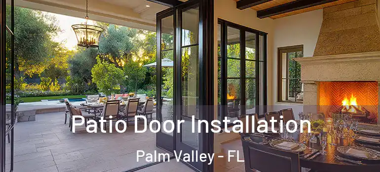 Patio Door Installation Palm Valley - FL