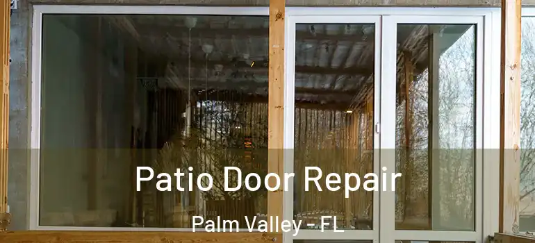  Patio Door Repair Palm Valley - FL