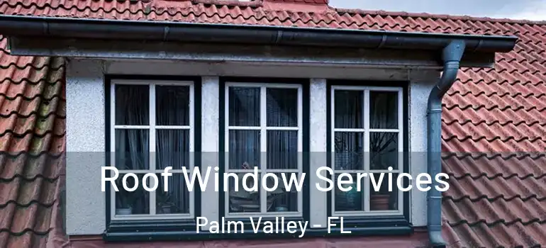  Roof Window Services Palm Valley - FL