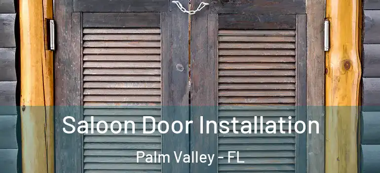  Saloon Door Installation Palm Valley - FL
