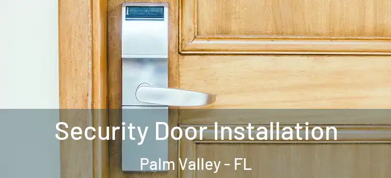  Security Door Installation Palm Valley - FL