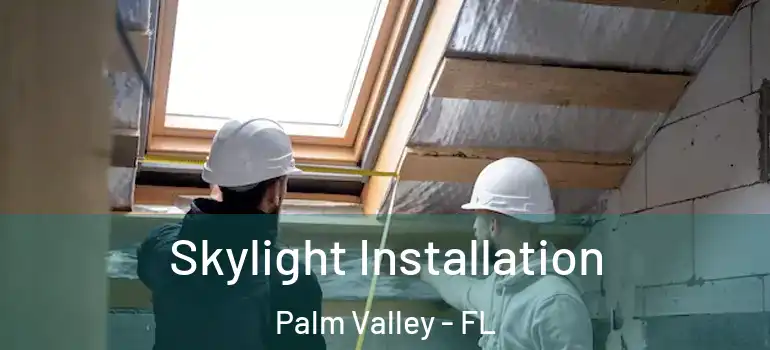  Skylight Installation Palm Valley - FL