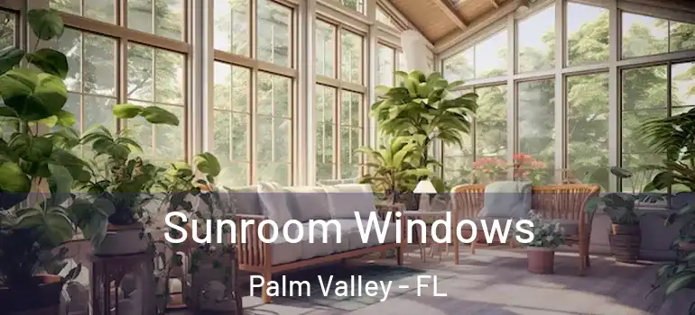  Sunroom Windows Palm Valley - FL