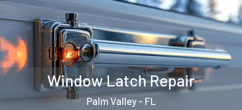  Window Latch Repair Palm Valley - FL