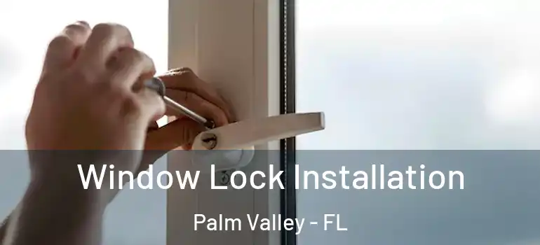  Window Lock Installation Palm Valley - FL