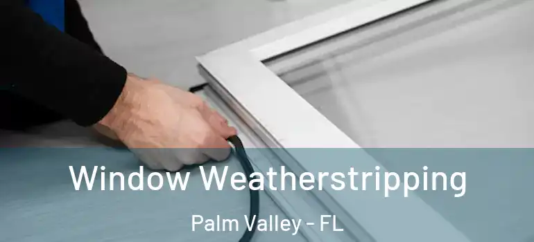  Window Weatherstripping Palm Valley - FL