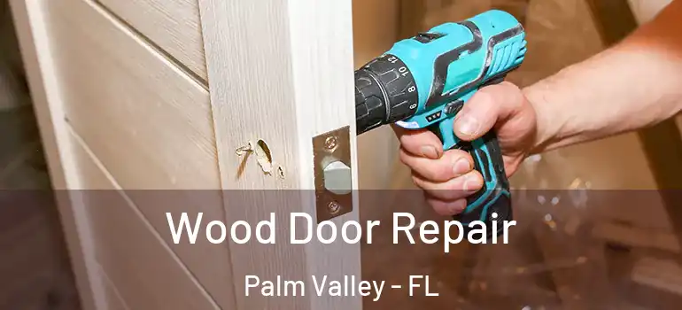  Wood Door Repair Palm Valley - FL